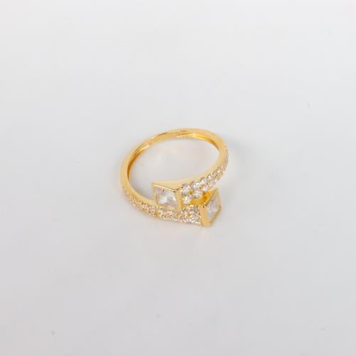 خاتم ذهب مارلي تصميم الماسي عيار 18 ( ازرق - ابيض...