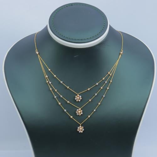 سلسال ذهب عيار 21 وزن 5.07 جرام