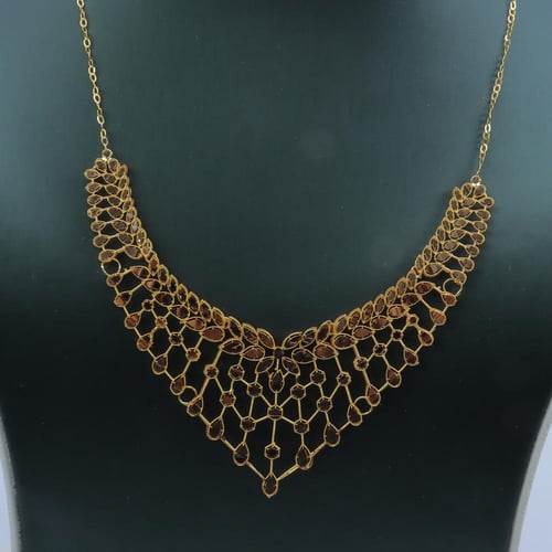 طقم ذهب عيار 21 وزن 12.4 جرام