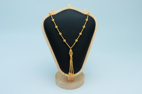 سبحة ذهب بحريني عيار 21 وزن 20.8 جرام