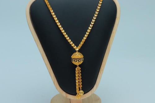 سبحة ذهب عيار 21 وزن 12.59 جرام