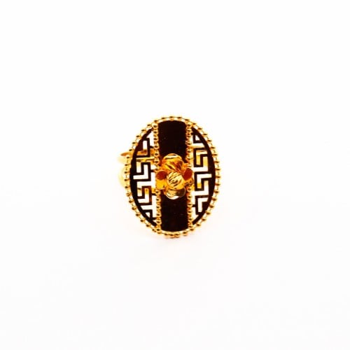 خاتم ذهب عيار 21