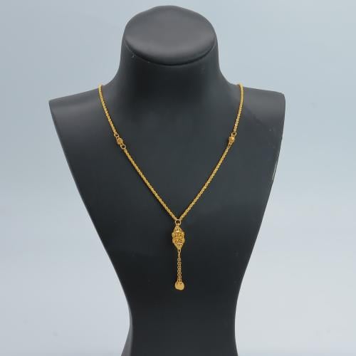 سبحة ذهب عيار 21 وزن 3.46 جرام