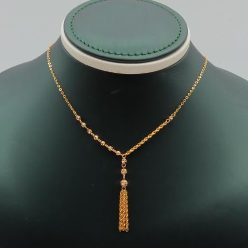 سبحة ذهب ناعمة عيار 21 وزن 2.6 جرام