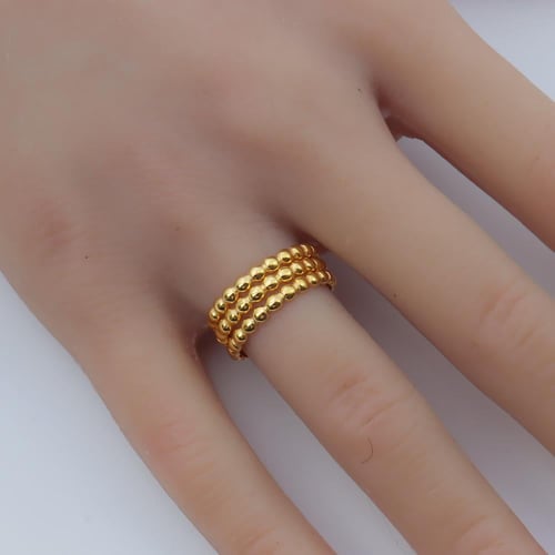 خاتم مرامي ذهب ببلز عيار 21