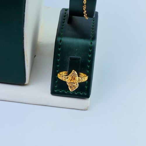 طقم شبكة ذهب عيار 21 وزن 14.68 جرام