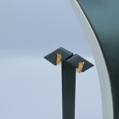 طقم ذهب عيار 21 وزن 5.95 جرام - الاكثر رقة