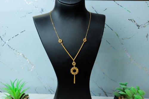 سبحة ذهب مميزة عيار 21 وزن 3.3