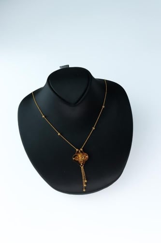 سلسال ذهب فخم عيار 21 وزن 4,4 جرام - لأطلالة فريدة