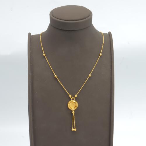 سبحة ذهب عيار 21 وزن 3.56 جرام