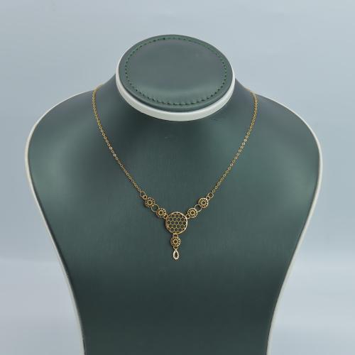 عقد ذهب عيار 21 وزن 2.37 جرام