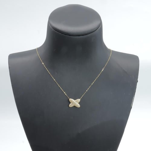 سلسال ذهب تصميم شومية الماسي عيار 18