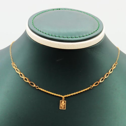 سلسال ذهب عيار ٢١ وزن 0.98 جرام