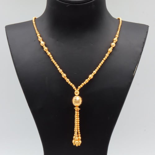 سبحة ذهب الببلز عيار 21 وزن 10.7 جرام