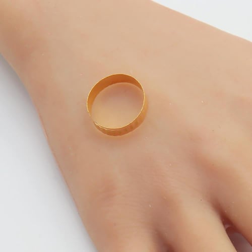 دبلة ذهب عيار 21