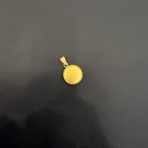 تعليقه المطفي مع السلسال عيار 21 وزن 6.55 جرام