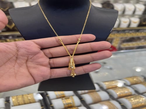 سبحة ذهب عيار 21 وزن 3,8 جرام - سبحة جديدة فاخرة