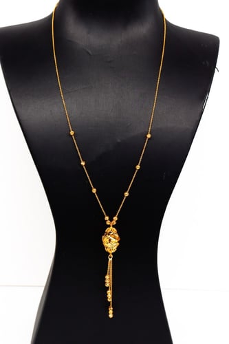 سبحة ذهب تصميم الدوريكاء عيار 21 وزن 5.4 جرام