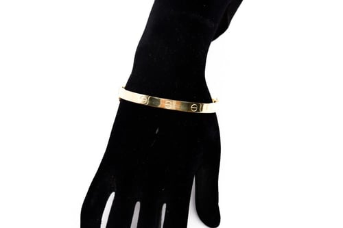 سوارة كارتير ذهب صافي عيار 18