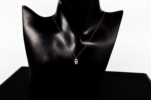 سلسال المسيكاء تصميم الماسي عيار 18