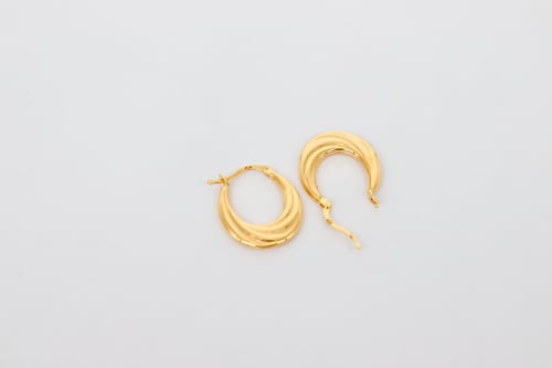 حلق امواج عيار 18