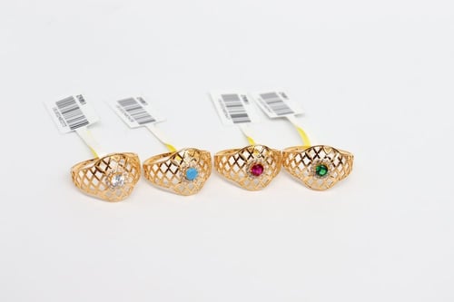 خاتم تصميم انيق عيار 21