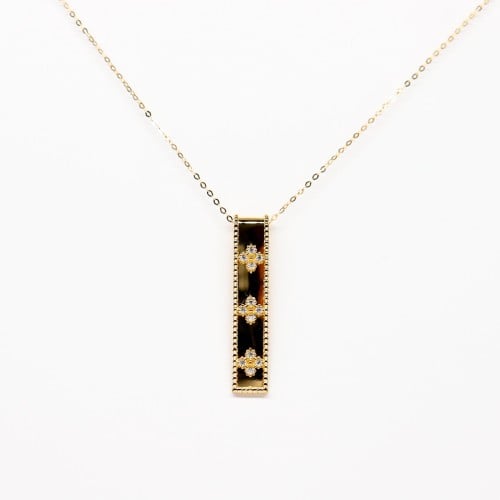 سلسال الفان كليف Long Pen عيار 18