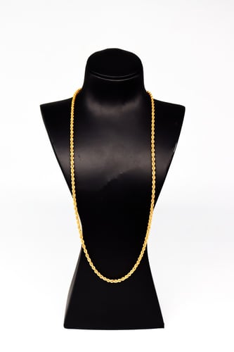 سلسال المبروم عيار 21 طول 60 سم