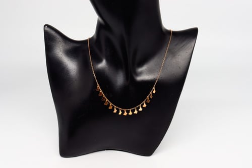 تشوكر ذهب الرمش تصميم الفراشة عيار 21