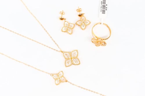 طقم ذهب روبيرتو كوين عيار 21