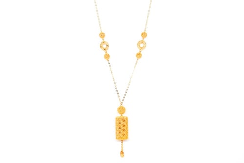 سلسال ذهب المنثورة عيار 21الوزن: 15.000 جرام