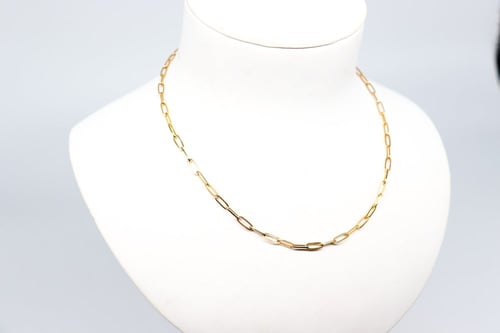 كلكشن سلسال الجنزير مع الاسوارة عيار 18