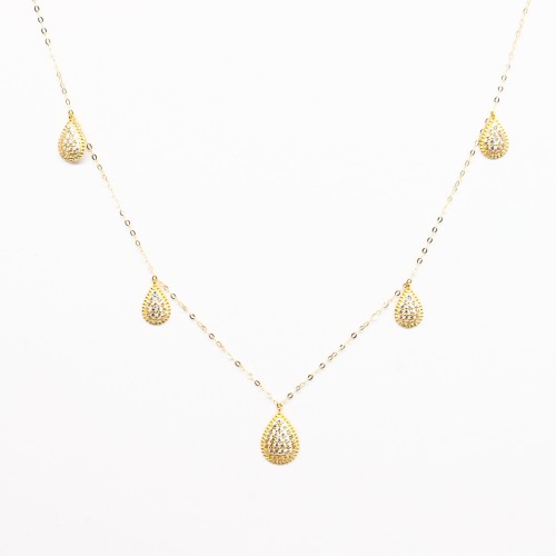 تشوكر ذهب البوشرون تصميم الماسي عيار 18 وزن 1.4 جر...