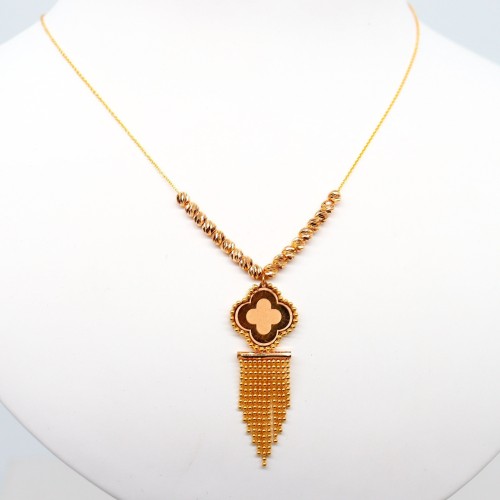 سلسال ذهب الفان كليف عيار 21 وزن 6.8 جرام