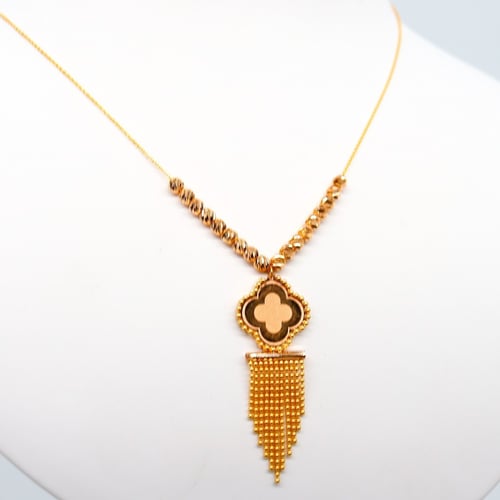 سلسال ذهب الفان كليف عيار 21 وزن 6.8 جرام