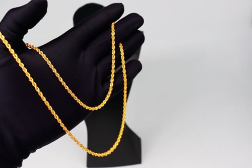 سلسال المبروم عيار 21 طول 60 سم