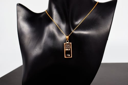 سلسال ذهب السبيكة عيار 21 الوزن: 4.9جرام