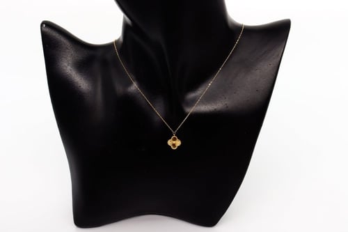 سلسال ذهب الفان كليف نواعم بلمسه الماسية عيار 18 و...