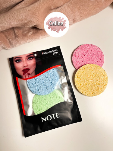 اسفنجة التقشر للوجة لون عشوائي