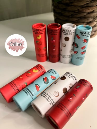 مجموعة مرطب شفاه برائحة الفواكه 4 قطع