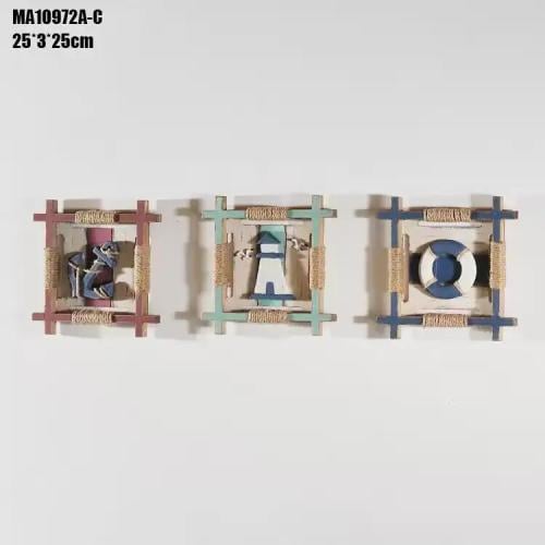 إطار خشبي ديكوري بحري – شكل اطار الانقاذ