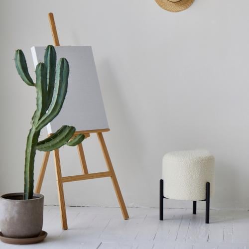 كرسي استرخاء ارجل معدن و بمقعد قماشي