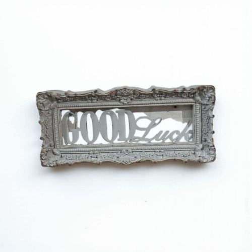 لوحة جدارية تحفيزية مفرغة بستايل شابي شيك من الخشب...