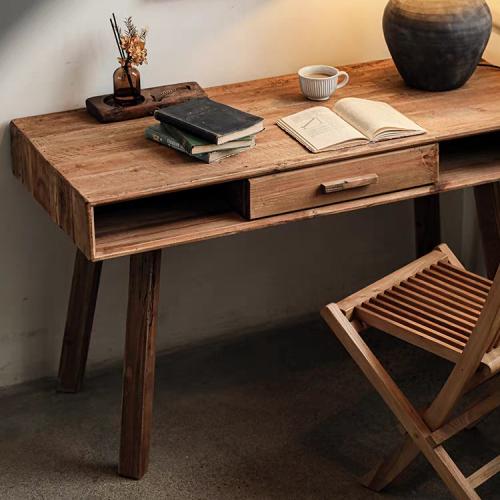 مكتب عمل او تسريحة من الخشب الطبيعي