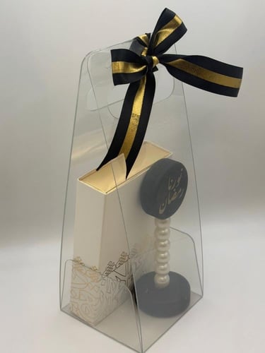 بوكس بخور + تولة مسك + شنطة كريلك