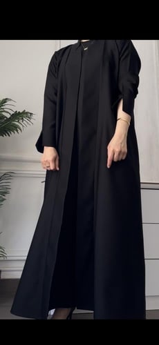 عبايه تصميم رسمي مع مرد داخلي