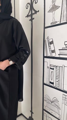 عباية يومية بتصميم كاجوال