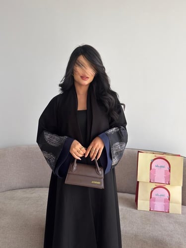 كريب لمار أكمام جاكار كحلي