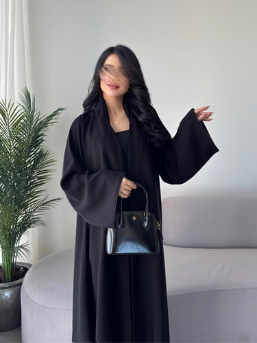 كريب نواعم كوري كلوش كويتي أكمام مربعه