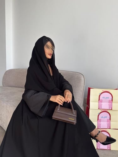 كريب لمار أكمام جاكار اسود